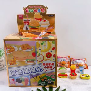 Nouvelle <span class=keywords><strong>gomme</strong></span> alimentaire créative sac aveugle mignon étudiant papeterie <span class=keywords><strong>gomme</strong></span> aveugle boîte fumée propre - Product Image 1