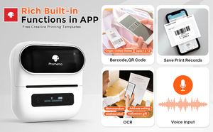 Phomemo mã vạch nhà sản xuất nhãn M220 nhiệt Sticker máy in nhãn cho văn bản, hình ảnh, Mã Vạch, mã <span class=keywords><strong>QR</strong></span>, OCR, hình thức, vv - Product Image 5