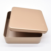 Boîte en étain personnalisée pour le stockage des biscuits, l'emballage du thé et la présentation des grains de café, idéale pour la vente au détail ou la présentation en cadeau