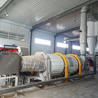 Nieuwe efficiënte rotatiedroger voor cassave- en bonen-tapiocazetmeelresten