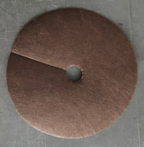 Huasheng Eco-friendly Polyester Non-Woven Black Felt Tree Rings Landscape Fabric for Agricultural Weed Control Ground Cover Mat