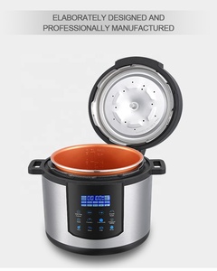 Điều Khiển Cảm Ứng Với Núm LCD 4 Hiển Thị Kỹ Thuật Số 5 Lít 900W Skd Đầy Đủ Đặt Hàng Nồi Áp Suất Điện - Product Image 4