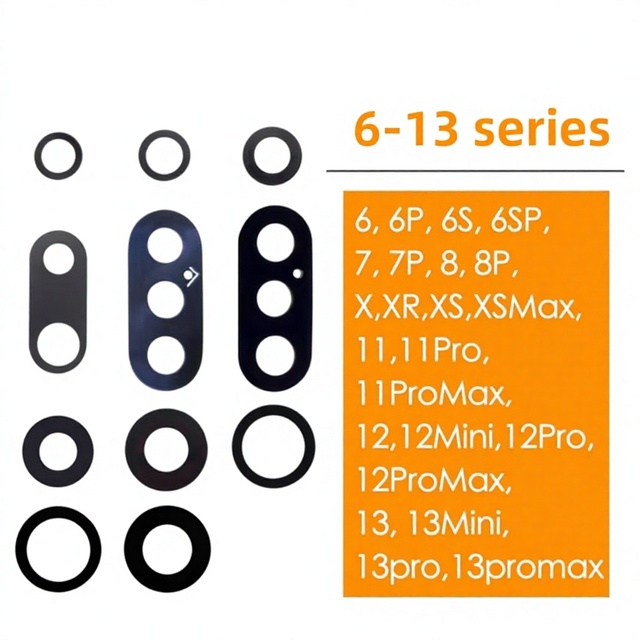 Replacement Compatible with for 7P78 Generation X XR XS 11 12 13ProMax 14 Pro Max Camera Lens