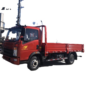 Camion léger Howo 4X2 4 2M à structure solide, 160 CV, Euro5, fiable sur les routes rurales non goudronnées - Product Image 1