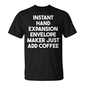Máquina instantánea para hacer sobres expandibles, solo agrega café, camiseta - Product Image 3