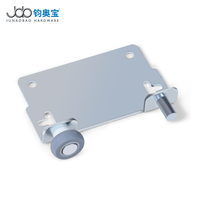 Roulettes concaves pour portes coulissantes de placard JOB, roulettes en aluminium pour portes coulissantes de garde-robe, roulettes en nylon pour portes coulissantes