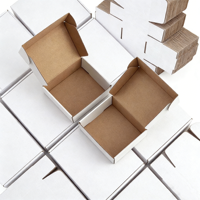 Boîte d'emballage cadeau en carton pour avion, boîte d'expédition express postale, boîte d'emballage pour vêtements, boîte en papier personnalisée, boîte à chapeau cadeau