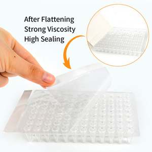 ฟิล์ม PCR พลาสติกปิดผนึก96แผ่นใสติดแน่นดีไซน์ตามสั่ง - Product Image 1