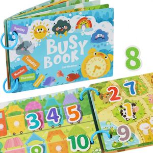 Libros de Pegatinas Reutilizables, Regalos de Navidad y Cumpleaños para Niñas y Niños, Actividades y Manualidades Todo en Uno - Product Image 5