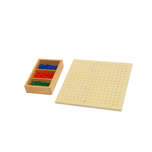 Montessori-Materialien für Vorschule Kleines Quadratwurzelbrett Mathematik-Lehrmaterial für 6-12 Jahre alte Kinder - Product Image 3