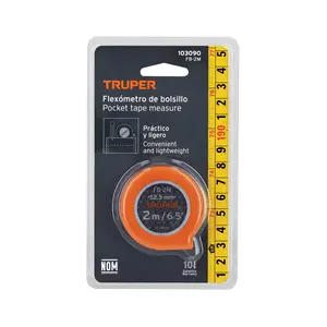 Mètre Ruban de Poche BOX 6, 2m 13mm, TRUPER - Product Image 4