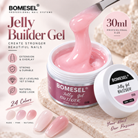 Gel Constructeur Professionnel 30ml – 24 Couleurs Rose Nude pour Extension et Modelage d'Ongles – Gel UV LED OEM Marque Privée Vente en Gros