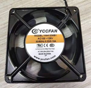 110v 220v 230V alto fluxo de ar mais frio do <span class=keywords><strong>motor</strong></span> 120x120x38mm ac ventiladores axiais 12038 - Product Image 6