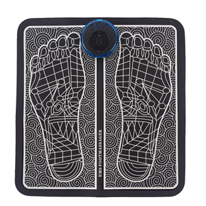 Máquina de Acupuntura EMS Plegable, Masajeador de Pies y Piernas con Vibración, 8 Modos de Masaje, Masajeador de Pies - Product Image 1