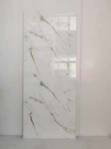 Panel de Pared <span class=keywords><strong>para</strong></span> Ducha de PVC con Acabado Mármol Gris Hormigón de 1/1.2m, Panel Decorativo <span class=keywords><strong>para</strong></span> Baño de Alta Calidad, Impermeable y con Protección UV - Product Image 5