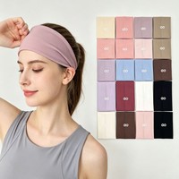 Bandeau de yoga original d'usine avec logo personnalisé, bandeau Airlift de haute qualité, absorbant, antidérapant, pour la course et le sport, pour femmes