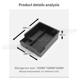 Caja de Almacenamiento para Apoyabrazos Central de Chery OMODA 5, Kit de Modificación para el Interior del Vehículo - Product Image 6