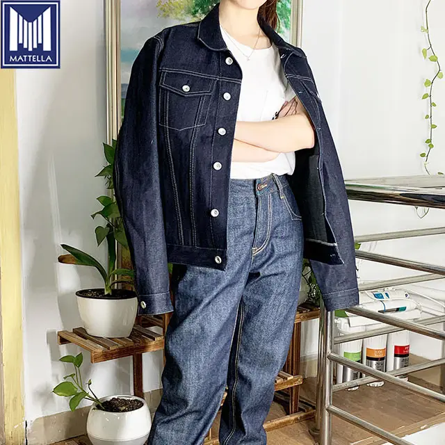 Nhật Bản Mens Denim Vải Biên Vải Jeans Thương Hiệu Tom Tompson Denim Vải Cho Mens Denim Áo Khoác