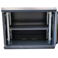 Armoire de serveur 12U 600x600x600mm sur pied en acier laminé à froid pour bureau et centre de données