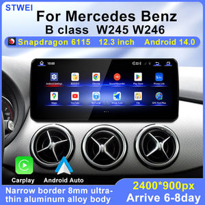 Reproductor Multimedia para Auto STWEI Android 14.0 para Mercedes Benz Clase B W245 W246 B180 B200 B220 B260 2011-2019 Qualcomm 6115 - Product Image 3