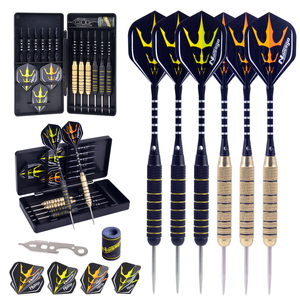 عرض ساخن: طقم سهام فولاذية من 6 قطع من توبو، 20 جرام، برؤوس فولاذية وأعمدة من الألومنيوم، قابل للتخصيص بألوان وشعارات مختلفة، تغليف حسب الطلب، موديل TD-D6010 - Product Image 2