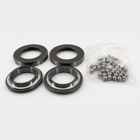 Roulement de direction de moto à coupelles et cônes complets, Ø ext. 41 mm, alésage 22,5 mm 24 mm pour WY125 CD70 Tricycle Électrique