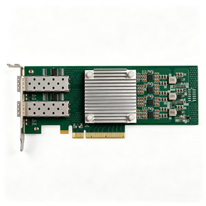 Fabricante de Tarjetas de Red PCIe Personalizables OEM, Adaptador Ethernet SFP+ de 10G de Doble Puerto, Venta al por Mayor para PC Industrial y Aplicaciones de Servidor - Product Image 1