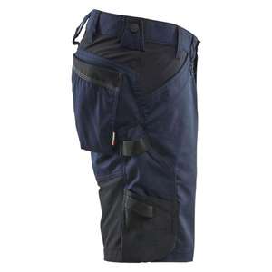 BLAKLADER - 175318328600C50 Short Craftsman stretch Bleu marine foncé-PANTALON DE TRAVAIL EAN 7330509933855 SHORT DE TRAVAIL - Product Image 4