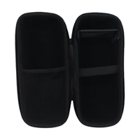 Étui de rangement de voyage en EVA antichoc, anti-poussière, résistant à l'eau, avec fermeture éclair, organisateur de rangement numérique, sac de rangement numérique noir pratique