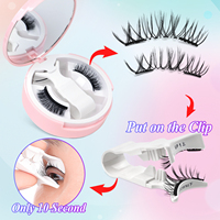 Kit de cils magnétiques Power Grip à prix d'usine, aimants 3D, cils naturels sans colle, sans eye-liner
