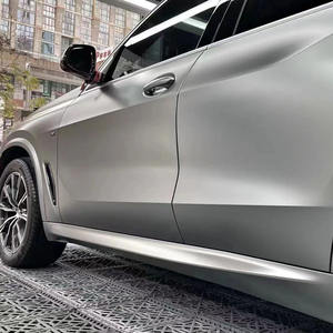 ฟิล์มหุ้มรถยนต์ WRAPMASTER PET สีเงินด้านแบบน้ำ ชุดฟิล์มป้องกันสีรถยนต์เปลี่ยนสีได้ ป้องกันรอยขีดข่วน - Product Image 4