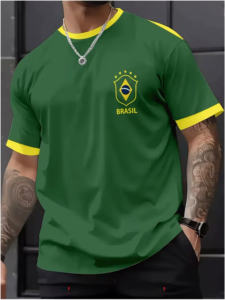 Shorts de Futebol Retrô Baratos por Atacado, Shorts Antigos da Seleção Brasileira, 100% Poliéster, Respirável, Secagem Rápida, Aceita Personalização de Qualquer Logotipo - Product Image 5