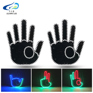 LELANPU Projecteur Décoratif pour Voiture, Effet Yeux de Démon, Éclairage Ambiant pour Camion, Accessoires Auto, Lumière LED Décorative - Product Image 1