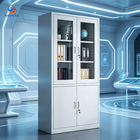 Armoire de rangement et de classement en métal - Armoire en acier durable idéale pour le bureau, la cuisine, le garage, le salon, la maison