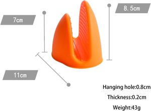 Gants de barbecue en silicone résistants à la chaleur pour la cuisson et la pâtisserie, personnalisables - Product Image 2
