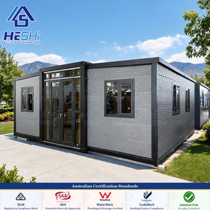 Casa Expandible en Contenedor de 40 pies/20 pies, Resistente al Viento, Normas AU AS NZS 1170.2, 1, 2, 3, 4 Dormitorios, Casa Plegable Galvanizada de Lujo, Villa - Product Image 1
