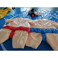 Costume de sumo gonflable amusant et léger pour enfants et adultes, idéal pour les jeux de fête à la maison