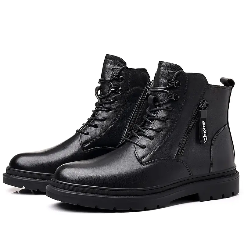 Hot Sales Patent Leather Boots 100g Good Quality Factory Directlinsertsn Bcrafts Accessoriesboots for Men Winter Shoes for Men