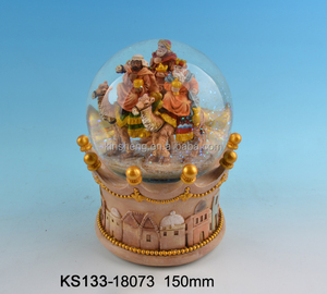 Quả Cầu Tuyết Pha Lê Tôn Giáo Chiếu Sáng Cá Nhân Quả Cầu Nước - Product Image 5