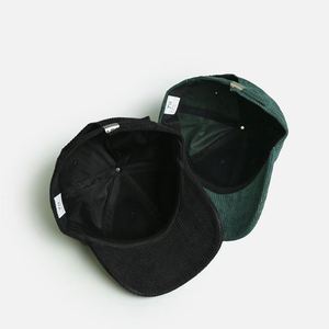 หมวกแก๊ปทรงแบน 5 ชิ้น แบบเรียบ ไม่มีลาย ผ้าคอร์ดูรอย - Product Image 2