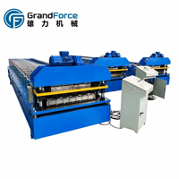 Machine de formage à froid de panneaux de toiture IBR personnalisés à grande vitesse pour une ligne de production complète de toitures de bâtiments en structure acier