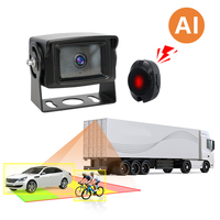 Système de caméra de recul intelligent pour véhicule avec vision nocturne HD, grand angle et assistance au stationnement en marche arrière