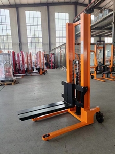 Apilador de palés Manual hidráulico de <span class=keywords><strong>1</strong></span> tonelada y 3 toneladas, montacargas de mano de <span class=keywords><strong>1</strong></span> tonelada, apilador de palés manual, montacargas de construcción manual - Product Image 5