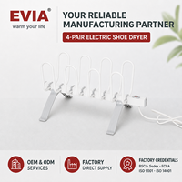 Séchoir à chaussures portable à économie d'énergie EVIA EV-80