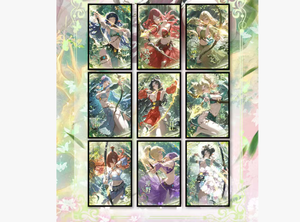 Nuovo Arrivo 180 scatole/cartone 10x15cm Naruto Anime Giapponese Football Beauty Acrylic Art Board Goddess Story Waifu Cards per Collezione - Product Image 6
