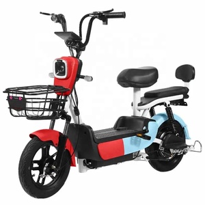Bicicleta Eléctrica Urbana de 350W, 14 Pulgadas, <span class=keywords><strong>Doble</strong></span> Motor, Venta Directa de Fábrica, Exportación <span class=keywords><strong>e</strong></span> Importación, 48V - Product Image 3