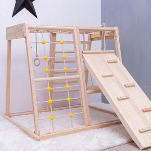 LM KIDS Triangle d'escalade en bois <span class=keywords><strong>Montessori</strong></span> pour enfants en bas âge, <span class=keywords><strong>aire</strong></span> <span class=keywords><strong>de</strong></span> <span class=keywords><strong>jeux</strong></span> intérieure, jouets pour enfants, vente chaude - Product Image 1