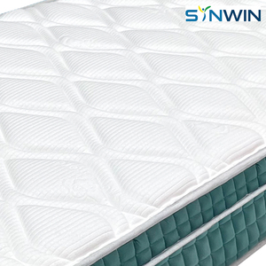 Matelas Euro Top SWP-UF24, hauteur 24 cm - Matelas à ressorts ensachés <span class=keywords><strong>de</strong></span> 20 cm avec support <span class=keywords><strong>de</strong></span> bordure - Product Image 5