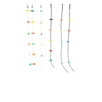 Ensemble de siège de balançoire en plastique avec corde, accessoire de plateforme de balançoire pour enfants et plateforme d'escalade pour arbres