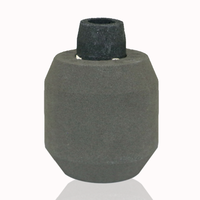 Manchon exothermique ovale de type ampoule GM, haute résistance à la compression pour ligne de moulage au sable vert haute pression